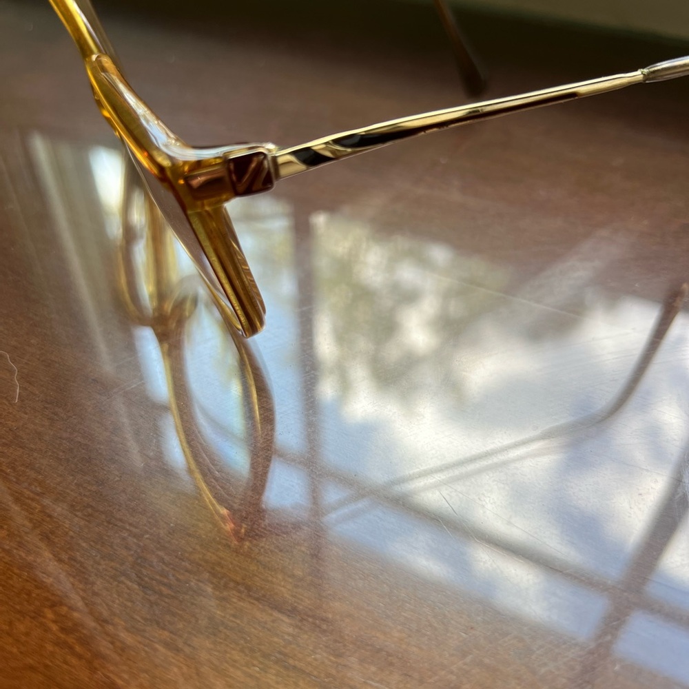 Gold Metal Rim Eyeglasses - Slim Temple-Givenchy